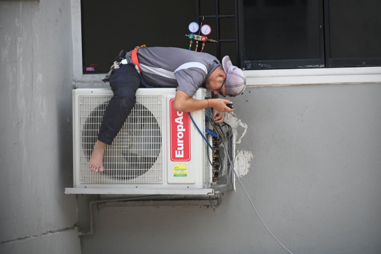Air Conditioning Installation by Penberg Mechanical in Regina